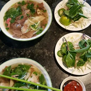 Yellow Noodle Vegetable Pho