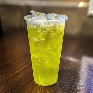 Handcrafted Green Apple Mango Refresher