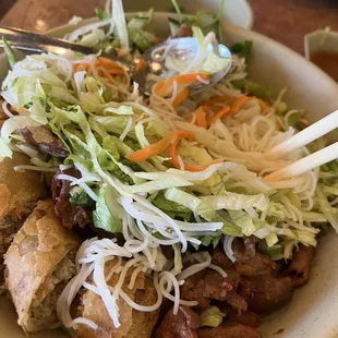 B1. Gilled Pork   Bun Thit Nuong B2. Grilled Pork &amp; Egg Rolls   Bun Thit Nuong, Cha Gio