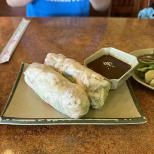 Chicken A1. Spring Rolls (2)   Goi Cuon