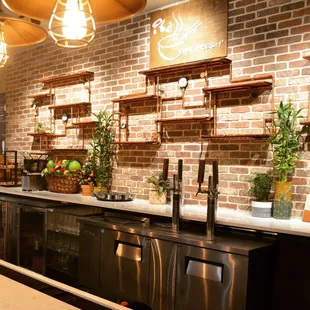 interior, sushi and sashimi