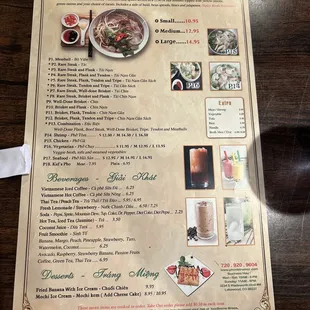 menu, sushi and sashimi