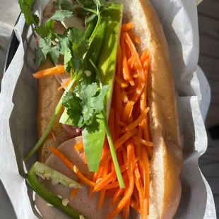 All Meats Banh Mi Sandwhich