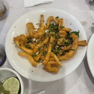 Salt and pepper squid