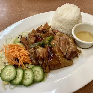 Com Ga Nuong Ngu Vi Five Spiced BBQ Chicken