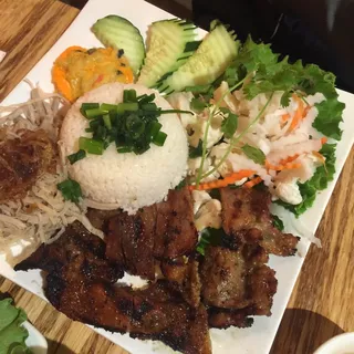 Grilled Pork Rice Plate