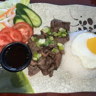 Grilled Pork Rice Plates