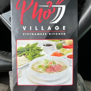 Pho village has some great Pho Vietnamese soup!
