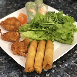 Trio appetizer