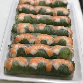 Shrimp springrolls (2) gc tom