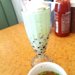 8. Honeydew boba