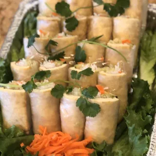 10 pc springroll tray (tofu)