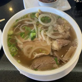 27. Pho Tai Nam Gau (rare steak, brisket, & fatty brisket)