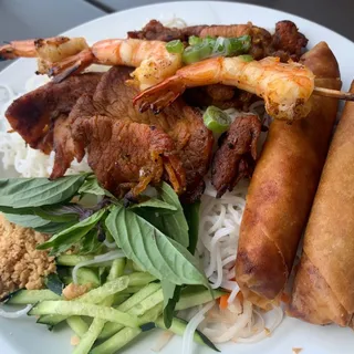 #20 Vermicelli with shrimp & grilled meat (Bun tom thit ng)