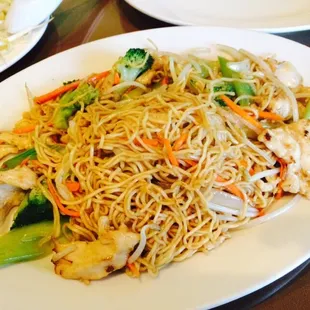 fried chicken noodles ！good-looking and delicious！！