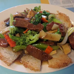 Vegan Combination Crispy Noodle