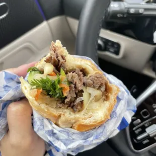 Beef sandwich