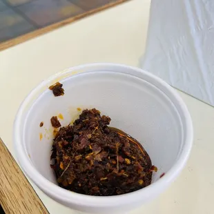 Sate ot aka chili oil to go