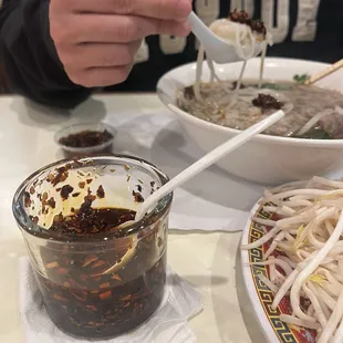 Chili oil is so good!!