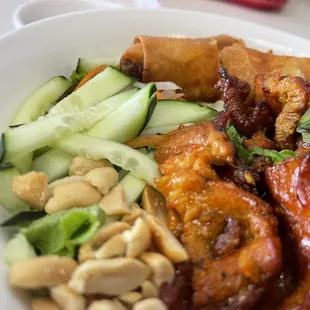 a plate of food