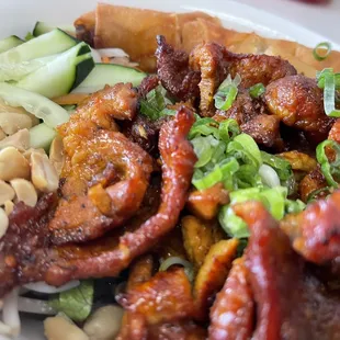 a plate of food