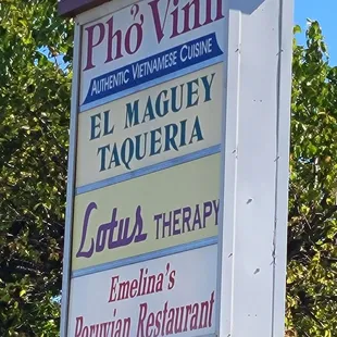 Roadside Sign