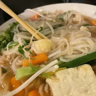 Veggie pho