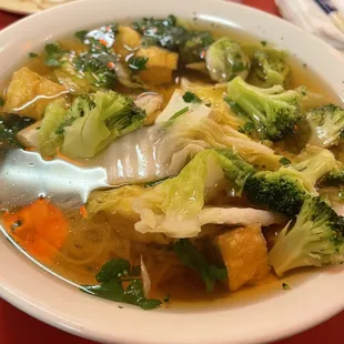 Veggie pho