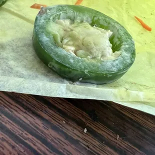 Thick cut jalapeños