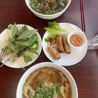 20. Chicken rice noodle or egg noodle soup