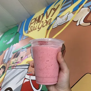 Strawberry smoothie