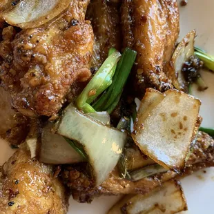 yummy. Kids favorite and not spicy. Wings a Lani