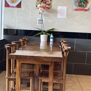 Very clean restaurant