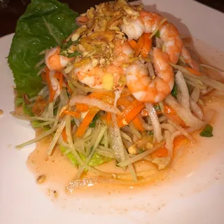 6. Shrimp Papaya Salad