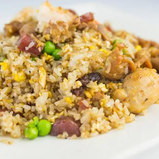 Yang chow fire rice