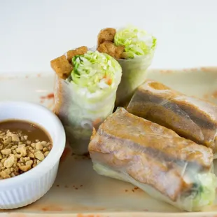 Spring rolls with Tofu
