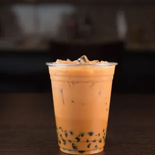Thai Tea with Boba