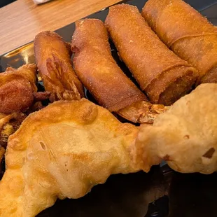 Sample appetizer plate