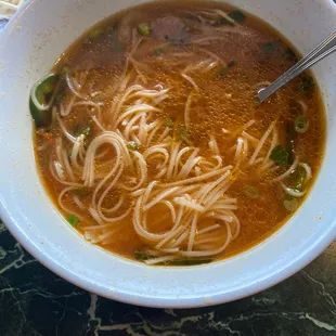 Steak pho large bowl