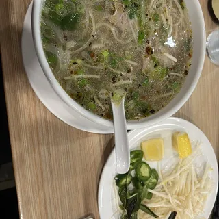 P6. Rare Steak Beef Noodle Soup