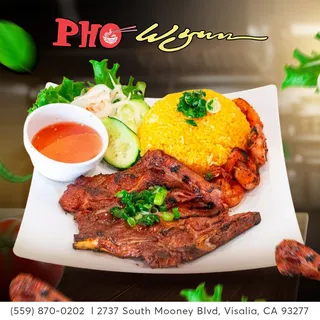R4. Grilled Pork Chop Rice Plate
