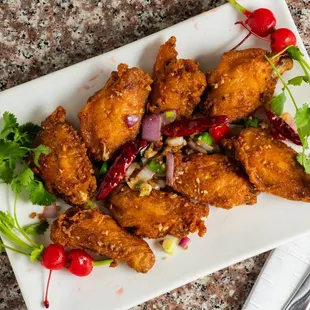 Pepper Salted Chicken Wings