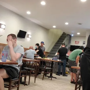 Pretty busy Sunday lunch time. Busy because they're pretty darn good!