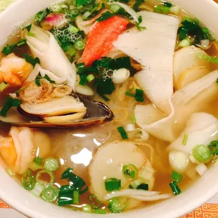 Seafood Noodle Soup