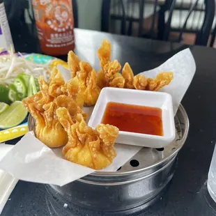 2. Crab Rangoon