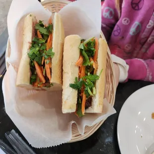 Sandwich with chicken