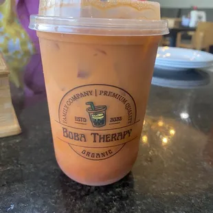 Thai iced tea red