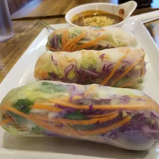 3 Pieces Shrimp Spring Rolls