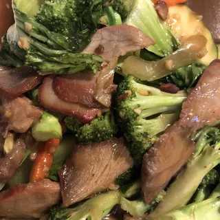 BBQ Pork Stir Fry