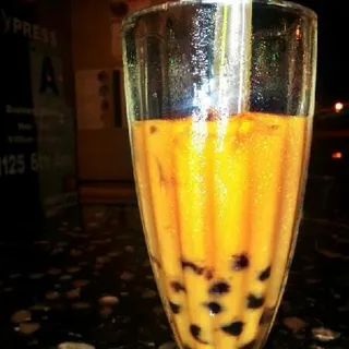 Thai Iced Tea with Boba